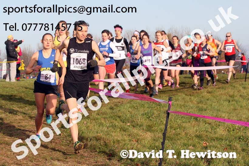 Senior womens 2017 Start Fitness North Eastern Harrier League, Aykley Heads, Durham. Photo:  David T. Hewitson/Sports for All Pics